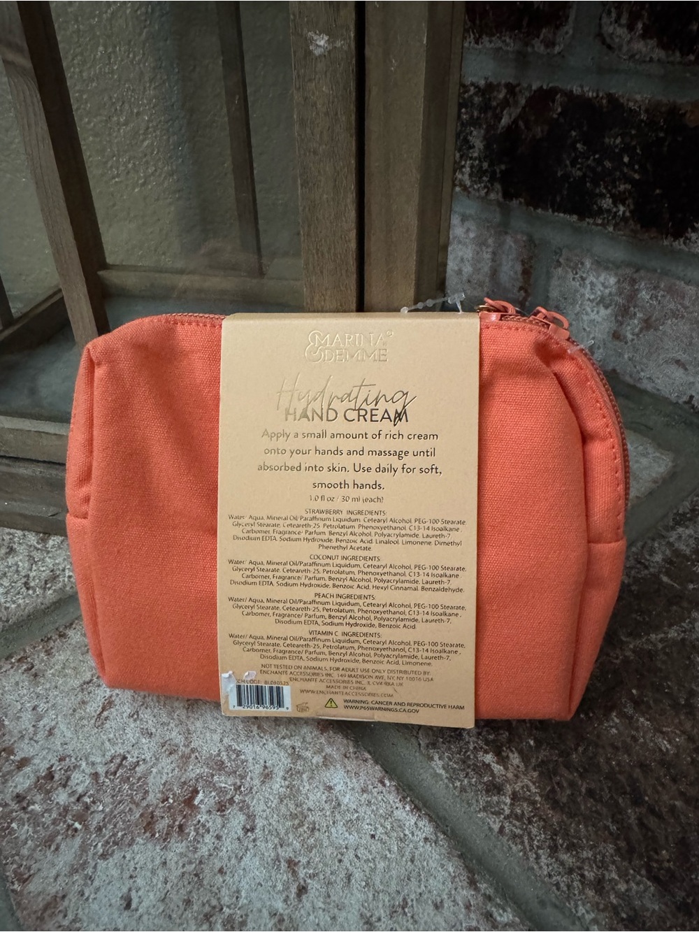 Marina & Demme Hydrating Hand Cream 4-Pack with Beaded Clutch - Picture 3 of 3